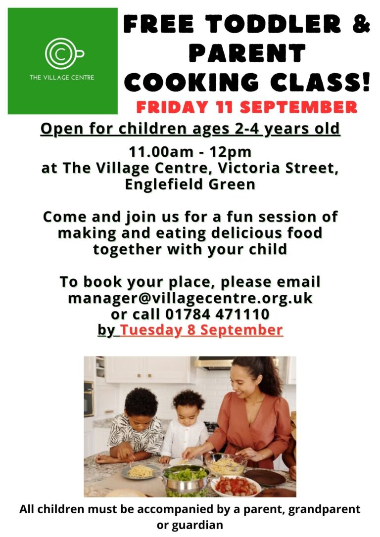 Toddler & parent cooking - 11 September